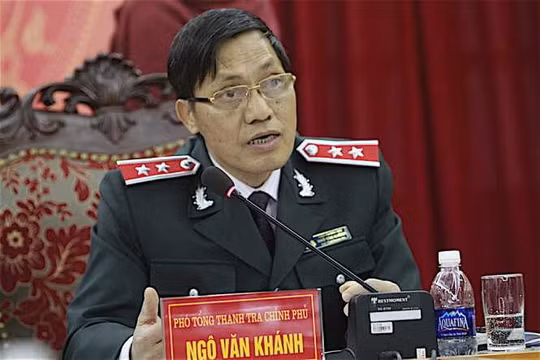Phó Tổng Thanh tra Chính phủ Ngô Văn Khánh - Ảnh: VTC