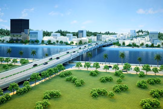 Cienco4 được chọn là nhà đầu tư cho dự án xây dựng Cầu Hiếu 2 và đường hai đầu cầu, thị xã Thái Hòa theo hình thức hợp đồng BT/ Ảnh: cienco4.vn