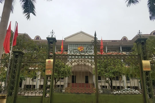 Trụ sở UBND TP Phủ Lý, tỉnh Hà Nam.