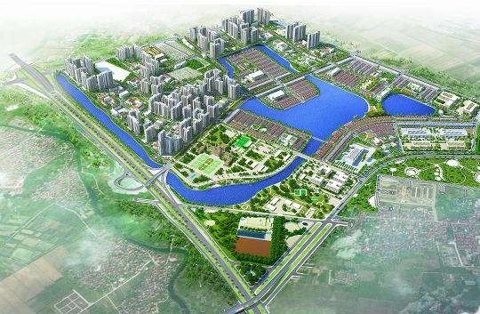 Công ty TNHH đầu tư và phát triển đô thị Gia Lâm chuyển nhượng 34,6ha đất trong Khu đô thị Gia Lâm.