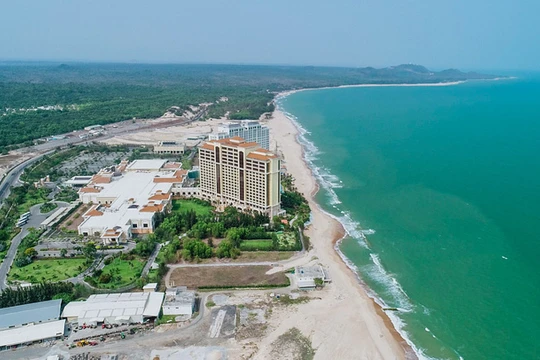 Xây dựng các công viên cây xanh đô thị với quy mô khoảng 450 - 500 ha tại TP Vũng Tàu.