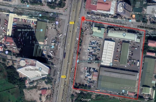 Khu "đất vàng" số 17 Phạm Hùng/ Ảnh: Vietnammoi.vn