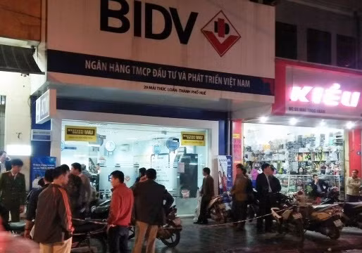 Vụ cướp ngân hàng diễn ra vào ngày 6/12.