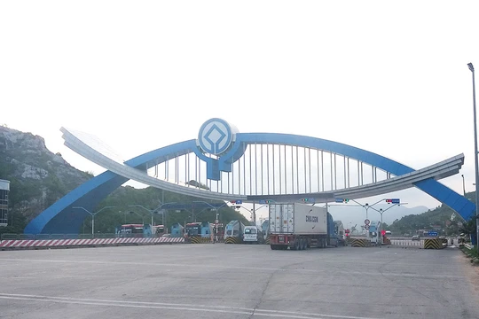 Trạm thu giá Đại Yên - Ảnh: Tuổi trẻ