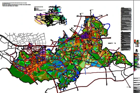 Quy hoạch chung huyện Quốc Oai đến năm 2030.