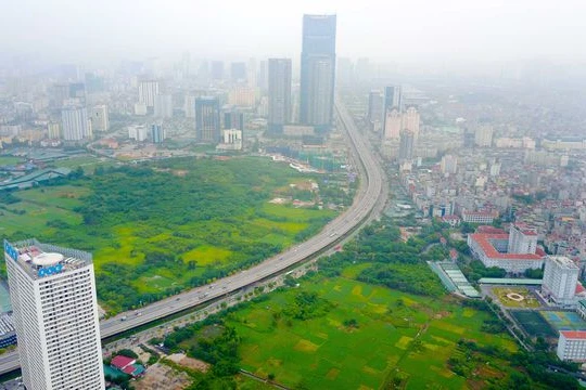 Hiện trên địa bàn TP Hà Nội đang quy hoạch khá nhiều hồ điều hòa/ Ảnh minh họa, nguồn: dantri.com