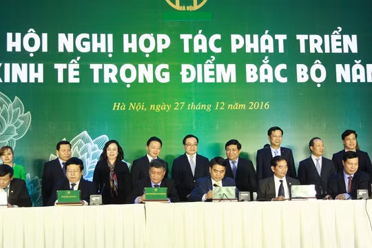 Hội nghị hợp tác phát triển vùng kinh tế trọng điểm Bắc Bộ năm 2016