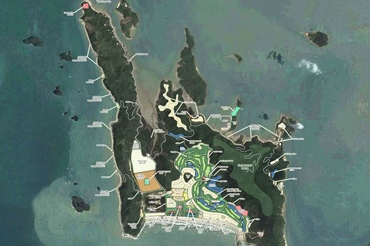 Quần thể nghĩ dưỡng sinh thái FLC Ngọc Vừng, Vân Đồn, Quảng Ninh/Nguồn: flc.vn