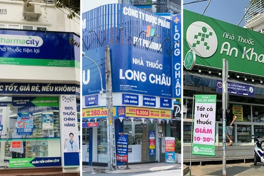 Ba chuỗi nhà thuốc lớn tại Việt Nam làm ăn ra sao?