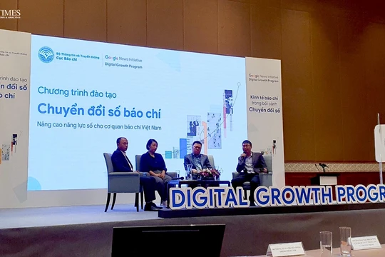 Chương trình đào tạo Chuyển đổi số báo chí diễn ra ngày 21/9