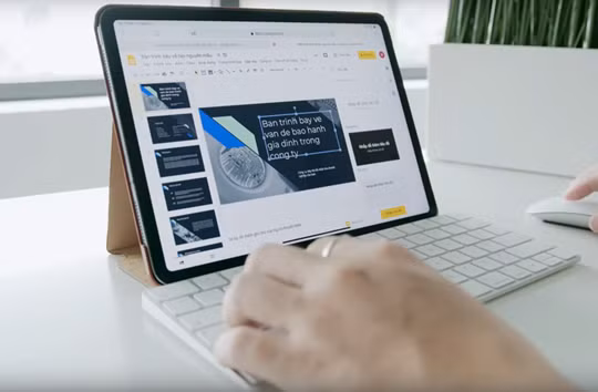 iPad Pro đang được nhiều người dùng lựa chọn để thay thế cho máy tính cá nhân