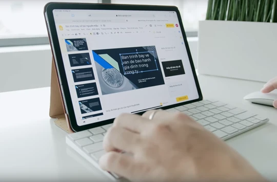 iPad Pro đang được nhiều người dùng lựa chọn để thay thế cho máy tính cá nhân