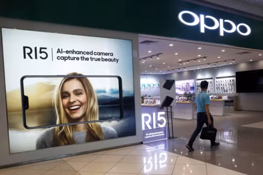 Oppo bị Ấn Độ cáo buộc trốn 550 triệu USD tiền thuế. Ảnh: CNBC