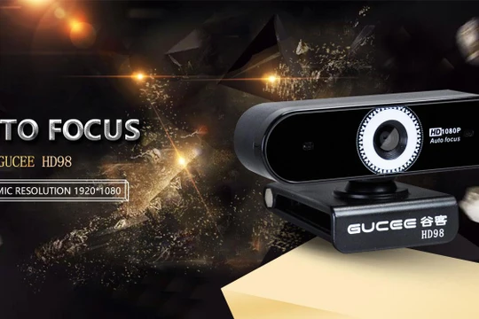 Gucee HD 98- mẫu webcam giá rẻ, đáp ứng tốt nhu cầu học tập và làm việc trực tuyến