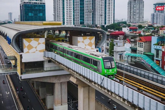 Tàu điện Cát Linh - Hà Đông chính thức hoạt động