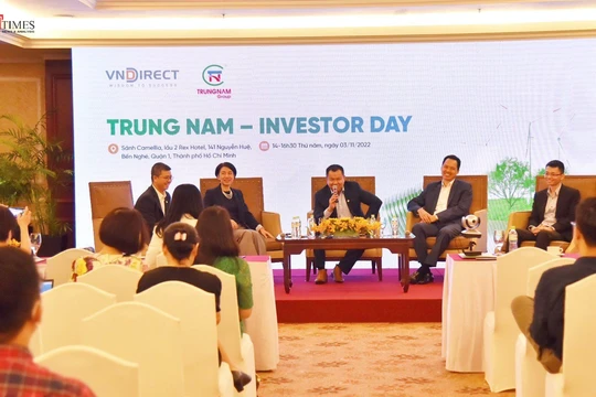 Buổi tọa đàm "Trung Nam Investor Day 2022" do Trungnam Group tổ chức ngày 3/11