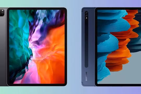 Samsung Galaxy Tab S7+ và iPad Pro đều có thể thay thế laptop ở một số tác vụ