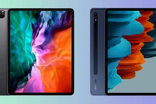 Samsung Galaxy Tab S7+ và iPad Pro đều có thể thay thế laptop ở một số tác vụ