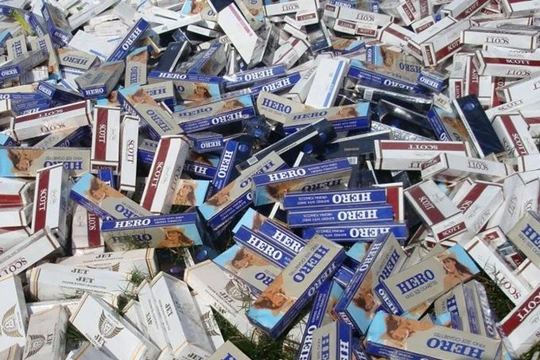 Sản phẩm JET và HERO chiếm hơn 80% lượng thuốc lá nhập lậu, gây thất thu cho ngân sách Nhà nước hàng nghìn tỷ đồng/năm.