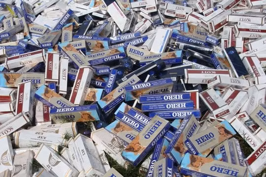 Sản phẩm JET và HERO chiếm hơn 80% lượng thuốc lá nhập lậu, gây thất thu cho ngân sách Nhà nước hàng nghìn tỷ đồng/năm.