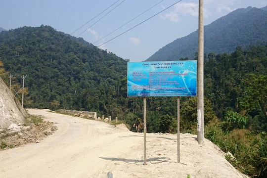 Nghệ An sắp có dự án thủy điện ngàn tỉ