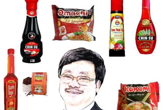 Masan Consumer nổi tiếng với các dòng sản phẩm như nước mắm Chinsu, Nam Ngư, nước tương Chinsu, mì Omachi...