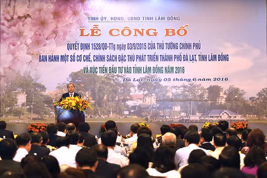 Quyết định 1528/QĐ-TTg: "Một thể chế cho sự phát triển"