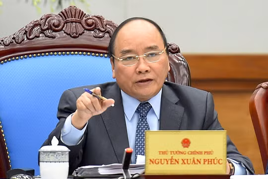 Thủ tướng yêu cầu thực hiện nghiêm việc không chúc Tết lãnh đạo. - Ảnh: VGP/Quang Hiếu