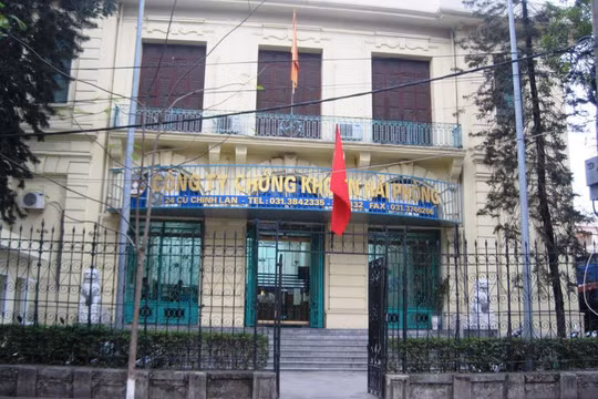 Trụ sở CTCP Chứng khoán Hải Phòng.