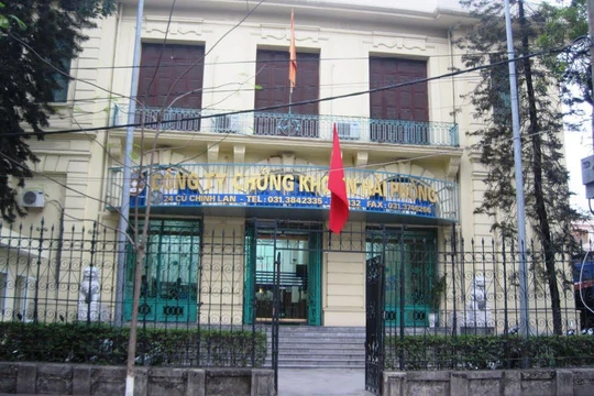 Trụ sở CTCP Chứng khoán Hải Phòng.