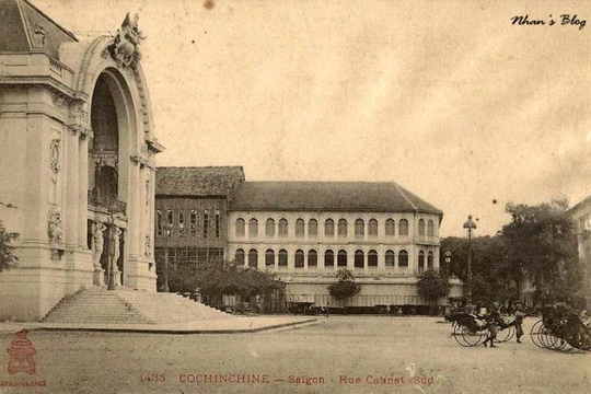 Khách Caravell Sài Gòn nhìn từ phía công viên Lam Sơn từ những ngày đầu... - Ảnh tư liệu