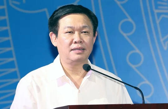 Phó thủ tướng Vương Đình Huệ. Ảnh: VGP/Thành Chung