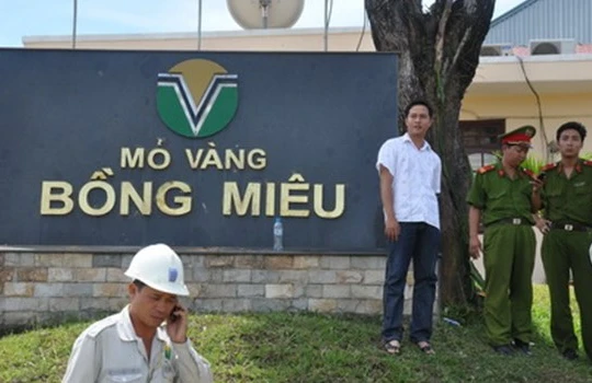Chính phủ chỉ đạo kiểm tra thông tin Cty Bồng Miêu hết giấy phép vẫn khai thác vàng.