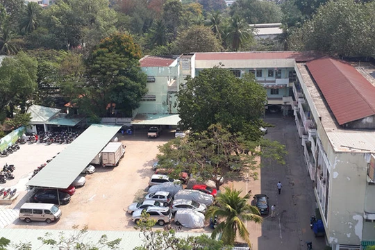 Dự án VFC trở thành một bãi giữ xe rộng lớn - Ảnh: N.T.Tâm