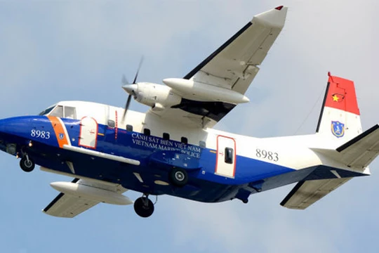 Máy bay CASA 212 của Quân chủng Phòng không - Không quân bị tai nạn ngày 16/6/2016.