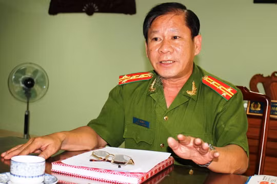 Đại tá Lê Tấn Bửu - Ảnh: Hoàng Lộc