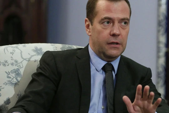  Thủ tướng Nga Dmitry Medvedev.