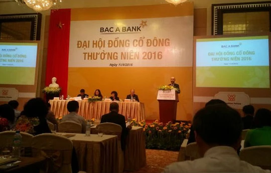 ĐHĐCĐ Bac A Bank: ROA, ROE hiện nay đã hơn hẳn Sacombank, Eximbank và gần bằng ACB