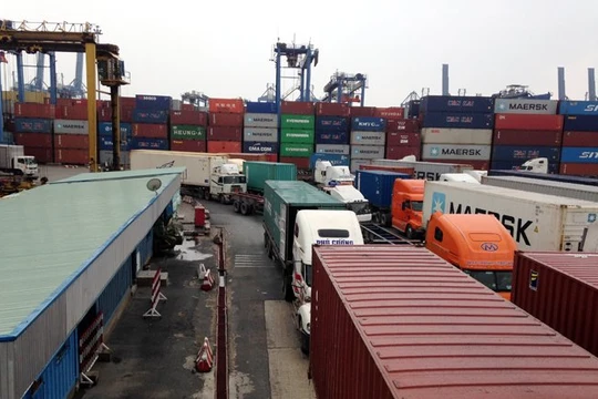 Việc hình thành các cảng cạn là nhằm giảm tải cho cảng biển lớn. Ảnh: Anh Quân