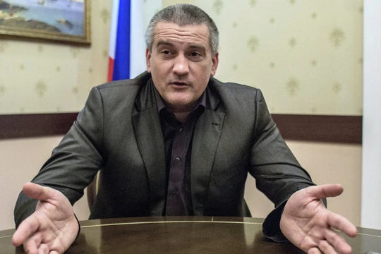 Người đứng đầu Cộng hòa Crưm, Sergey Aksenov.