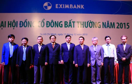 Ông Lê Văn Quyết được bầu làm thành viên HĐQT Eximbank từ ngày 15/12/2015.