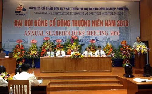 Sudico đặt mục tiêu cho năm 2016 tăng cả doanh thu và lợi nhuận.