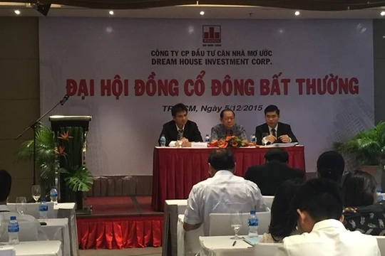 ĐHCĐ bất thường tổ chức 12/2015 của DRH đã thông qua tăng vốn điều lệ gấp 3 lần từ 184 tỷ đồng lên 490 tỷ đồng