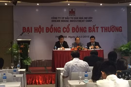 ĐHCĐ bất thường tổ chức 12/2015 của DRH đã thông qua tăng vốn điều lệ gấp 3 lần từ 184 tỷ đồng lên 490 tỷ đồng