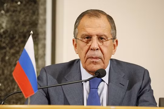 Bộ trưởng Ngoại giao Nga, Lavrov.