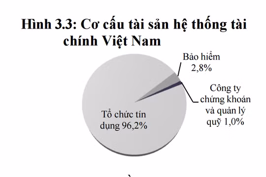 “Cơ cấu tài sản giữa các lĩnh vực trong hệ thống tài chính chưa hợp lý”.
