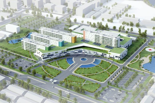 Cơ sở 2 của Bệnh viện Bạch Mai tại Hà Nam dự kiến hoàn thành vào cuối năm 2017.