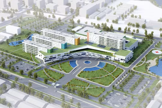 Cơ sở 2 của Bệnh viện Bạch Mai tại Hà Nam dự kiến hoàn thành vào cuối năm 2017.