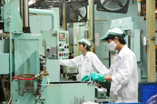 Hà Nội đang dẫn đầu thu hút nguồn vốn FDI trong 2 tháng qua. Trong ảnh là sản xuất của một doanh nghiệp nước ngoài tại Việt Nam. Ảnh minh họa: Quốc Hùng