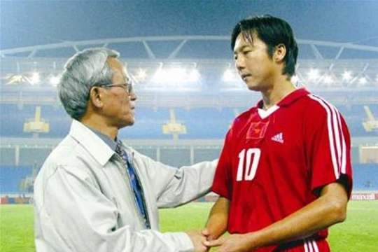 Le Huỳnh Đức ngày còn thi đấu.